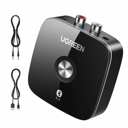 🔊 UGREEN Bluetooth 5.3 Adapter Stereoanlage mit 3.5mm RCA Buchse 🎶