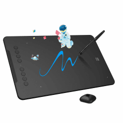 🎨 XP-PEN DECO01V2 Grafik-Tablet | 10 x 6 Zoll | 8192 Stufen | Tilt | 8 Shortcuts