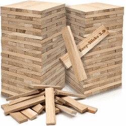 🌳 Easy-Sticks 3.0 Eiche – 210 Stück – Bastelholz OHNE Klebeband 🌟