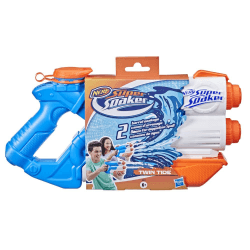 🌊🔫 Super Soaker Twin Tide Wasserpistole - Doppelter Spritzspaß!