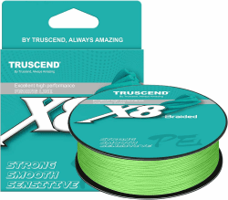 TRUSCEND Geflochtene Angelschnur 8fach | PE Braided Fishing Lines 300m & 500m 🎣