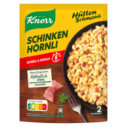 🍜🥓✨ Knorr Hüttenschmaus Schinken Hörnli - Leckeres Fertiggericht!