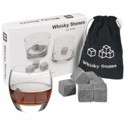 🥃🧊 NXPUXP 9 Stück Whisky Steine - Premium Whiskey Rocks - Eiswürfel Steine