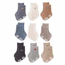 🧦 J Poqobog Rutschfeste Socken für Baby Mädchen Jungen 9 Paar Kinder 🛍️