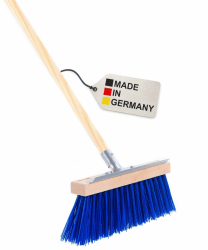 🌨️ BawiTec Spezial Schneebesen Winterbesen 35cm mit Stiel 140cm ❄️ Schneeschieber Kratzbesen Schneefeger ❄️