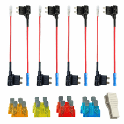 🚗 8 Stück Stromdieb Sicherung Kfz Standard Flachsicherungen + Adapter 🔧