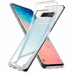 Kristallklare Silikon Hülle für Samsung Galaxy S10 📱 [Ultra Dünn] [100% Durchsichtig] - Deutsche Material