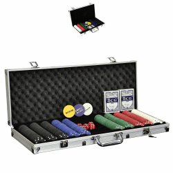 🃏🎲 SONLEX Pokerkoffer Deluxe Pokerset Casino Aluminium Chipsanzahl wählbar