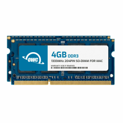 🚀 OWC - 8GB Memory Upgrade Kit - 2 x 4GB PC10600 DDR3 1333MHz SO-DIMMs 🛠️