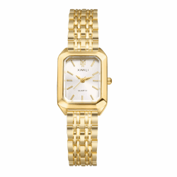 JewelryWe Damen Armbanduhr - Quadratisches Zifferblattdesign ⌚