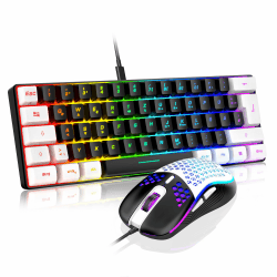 RedThunder 60% RGB Verkabelte Gaming Tastatur und Maus Set 🎮🖱️