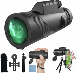 12x50 Zoom Monokular Teleskop für Naturbeobachtung 🦉🔭