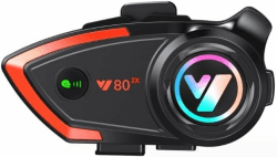 🎧 Bluetooth 5.0 Kopfhörerhelm Intercom für Motorrad 🏍️ | 800 Meter Reichweite ⚡️ | IP67 Wasserdicht 💦 | Qualcomm-Chip 📱 | Für Musik GPS Skifahren 🎿