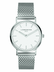Liebeskind Berlin Armbanduhr aus Edelstahl mit verstellbarem Mesh-Armband 😍⌚
