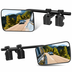 🚐🔍 Semai Wohnwagen Spiegel Auto Universal Rückspiegel Zusatzspiegel Außen 360° Einstellbar
