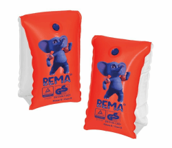 🌊👶 BEMA® Original Schwimmflügel, orange, Größe 0, 11-30 kg / 1-6 Jahre 👶🌊