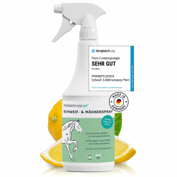 🐴 Schweif und Mähnenspray für Pferde 1000ml - VERGLEICHSSIEGER 🏆