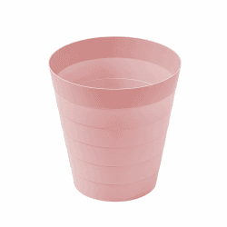 🗑️ Papierkorb 6105 Mülleimer Abfalleimer Papiereimer Kunststoff - Rosa