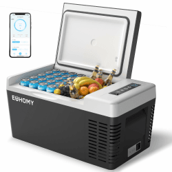 🚗 Kompressor Kühlbox 18L -20℃~20℃ mit WiFi-APP-Steuerung 🏕️