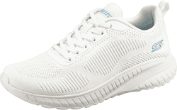 Sonderangebot: Skechers Damen Bobs Squad Chaos Face Off Sportschuhe 39 EU Weiß Engineered Knit ⭐️