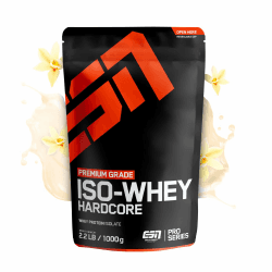 ESN IsoWhey Hardcore Proteinpulver, Vanilla (Classic), 1 kg 🏋️‍♂️