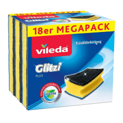 Angebot: Vileda Glitzi Plus Topfreiniger, 18er Pack 🧼🧽