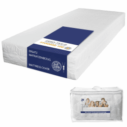 🛏️ Schützender Matratzenbezug 90x200cm mit Reißverschluss - Hygiene & Komfort 🌿