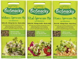 🌱🥗🌿 bioSnacky Sprossen-Mix | Wellness, Vital & Fitness Sprossen zum Selberkeimen
