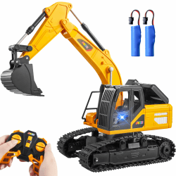 🚜 JOYIN Ferngesteuertes Bagger Spielzeug für ab 3 4 5 6 7 8 9 Jahren Junge 🚧