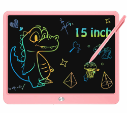 Bunte LCD Schreibtafel Kinder 15 Zoll - Maltafel Zaubertafel Writing Tablet