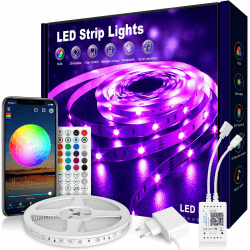 Nixtrve LED Strip 5m - Farbwechsel LED Streifen mit Musiksync 🌈