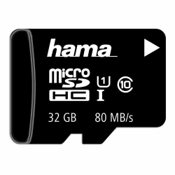 🌟 Hama microSDHC 32GB Class 10 UHS-I 80MB/s Karte inkl. SD Adapter Angebot! 🌟