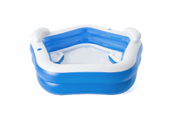 Sonderangebot: Bestway® Family Pool „Fun“ 213 x 206 x 69 cm 🏊‍♂️