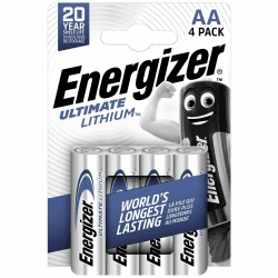 🔋 Energizer Ultimate Lithium AA-Batterien, 4 Stück - Top Deal!