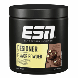 ESN Designer Flavor Powder, Dark Cookie Crumb, 250 g - Made in Germany 🇩🇪