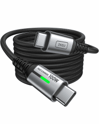 INIU USB C Kabel, 100W [2m] PD3.0 Schnellladekabel USB C auf USB C ⚡️📱