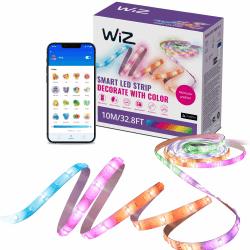 🌈 WiZ RGBIC LED Lightstrip - 10 m, 16 Mio. Farben + Weißtöne 🌟💡