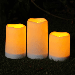 SolarKerzen für den Außenbereich 🌞🕯️