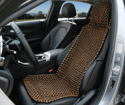 🌟 Erstaunlicher Deal! Sitzbezug mit Holzperlen & Massagekissen für Auto/LKW 🚗💆