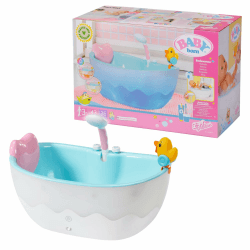👶 BABY born Badewanne für Puppen mit Farbwechsel, Dusch- und Soundfunktion