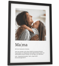 Personalisierte Geschenke für Mama - Papierschmiede®