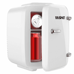 YASHE Mini Kühlschrank - 4 Liter Mini-Kühlschränke für Kosmetik und Getränke 🌟