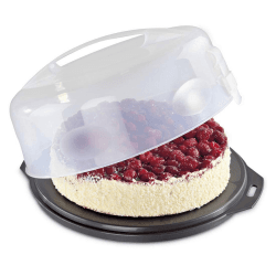 Xavax Kuchen-Transportbox rund mit Deckel Kuchenbehälter 31,5 cm 🍰🎂
