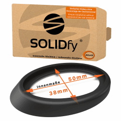 SOLIDfy® - Reparatur Dichtung Dachantenne | GRÖßE 60x43mm (Innenmaß: 50x38mm) Antennenfuß Gummi Roof Aerial Rubber 🚗