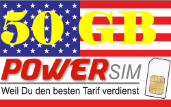 🌟 Mega Deal! 📱🇺🇸 USA T-Mobile Netz Prepaid Karte 50 GB Datenvolumen + Allnet Flat