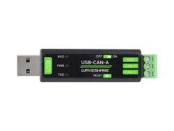 🚗 Waveshare USB-CAN Adapter Analyzer | STM32 Chip | 4 Modes | Windows/Raspberry Pi OS/Linux