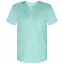 MISEMIYA - Medizinische Uniformen Unisex Top Krankenschwester Krankenhaus Berufskleidung ❤️😷