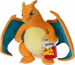 Pokémon PKW3723-30 cm Plüsch - Glurak 🌟🔥