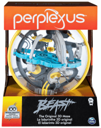 🎲 Spin Master Games Perplexus Beast 3D-Kugellabyrinth mit 100 Hindernissen