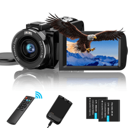 Videokamera Camcorder FHD 1080P 36MP IR-Nachtsicht Kamera für YouTube 📹